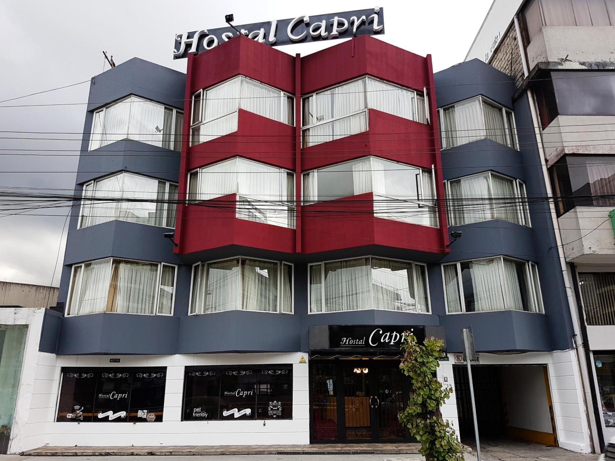 Hostal Capri Quito Exterior foto